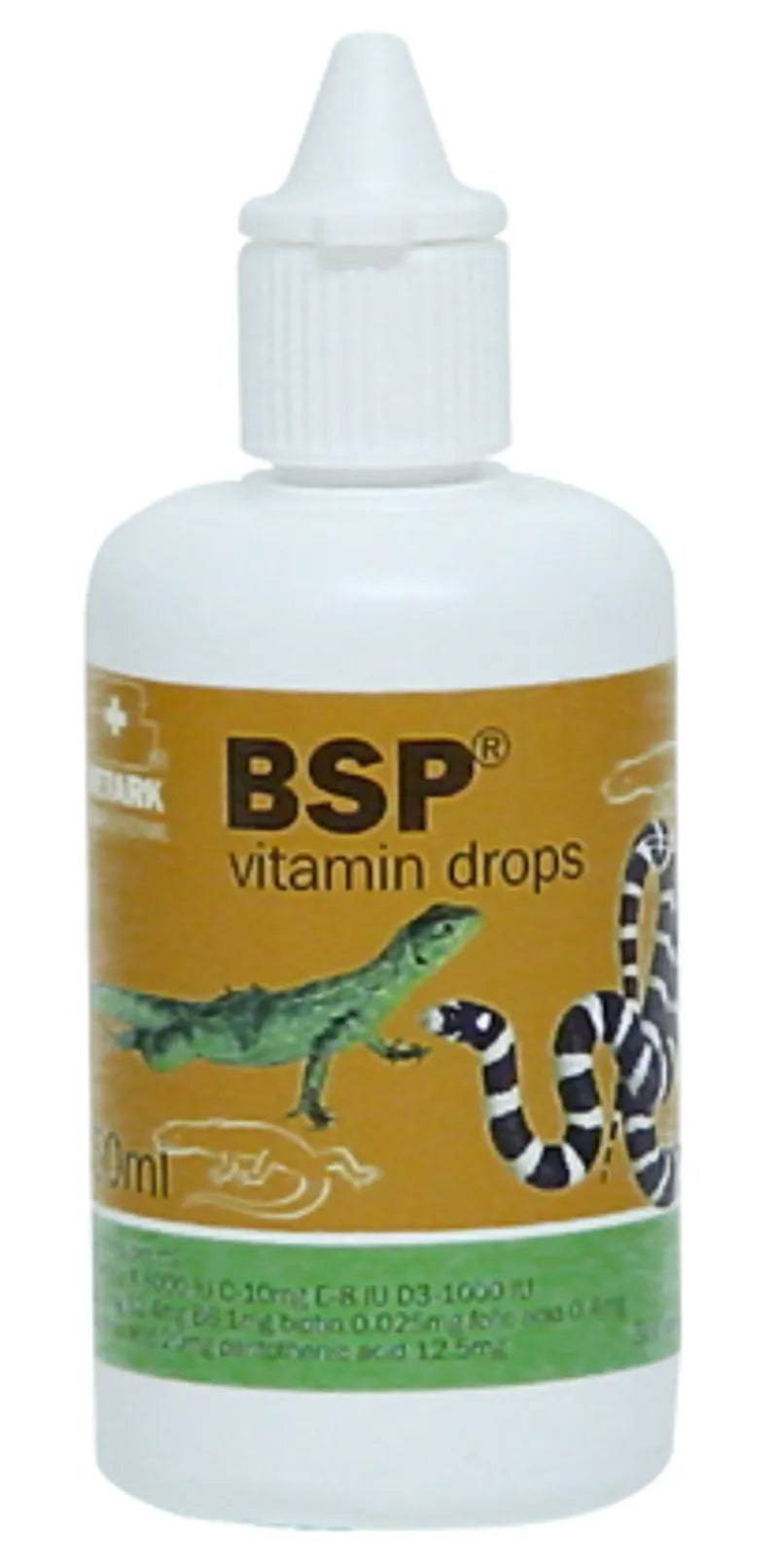 Vetark BSP Vitamin Drops 50ml – Reptile Supplement Vetark