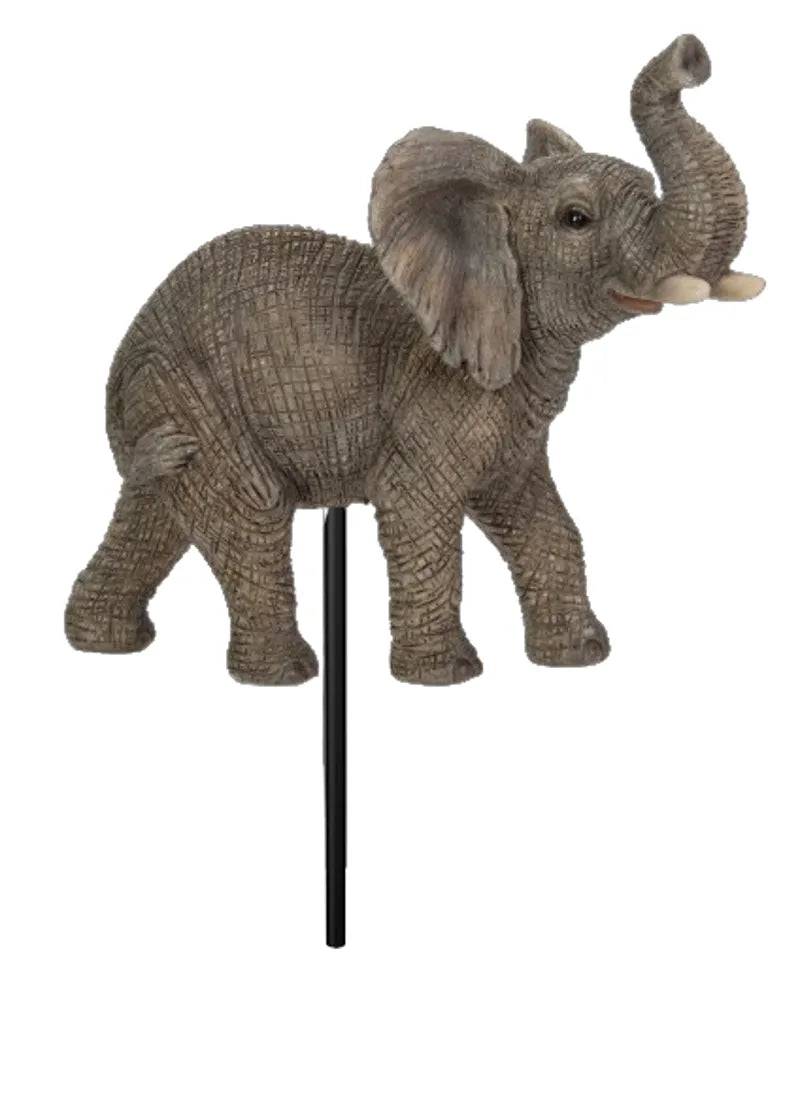 Elephant Plant Pal Elephant Resin Ornament By Vivid Arts