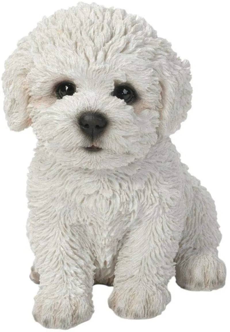 Pet Pals Bichon Frise Puppy Ornament by Vivid Arts
