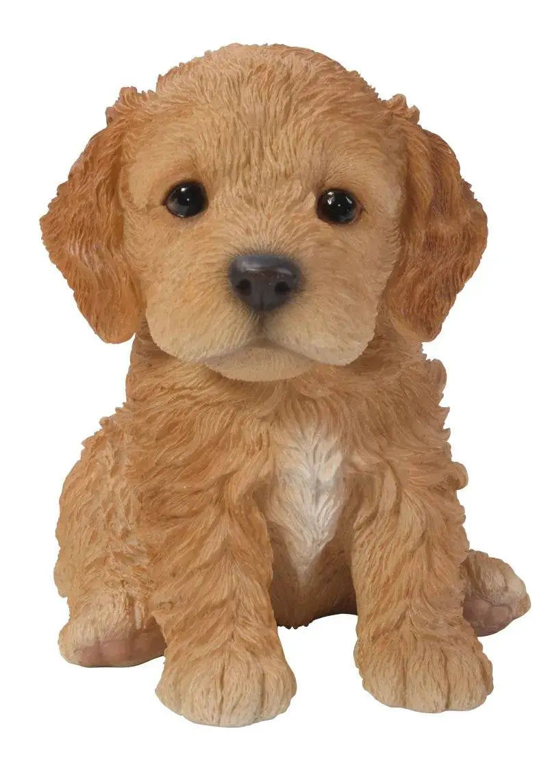 Pet Pals Brown Cockapoo Puppy Ornament by Vivid Arts Vivid Arts