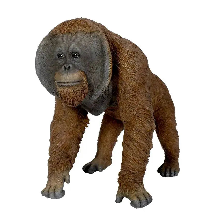 Active Orangutan Real Life Resin Ornament Size D by Vivid Arts Vivid Arts