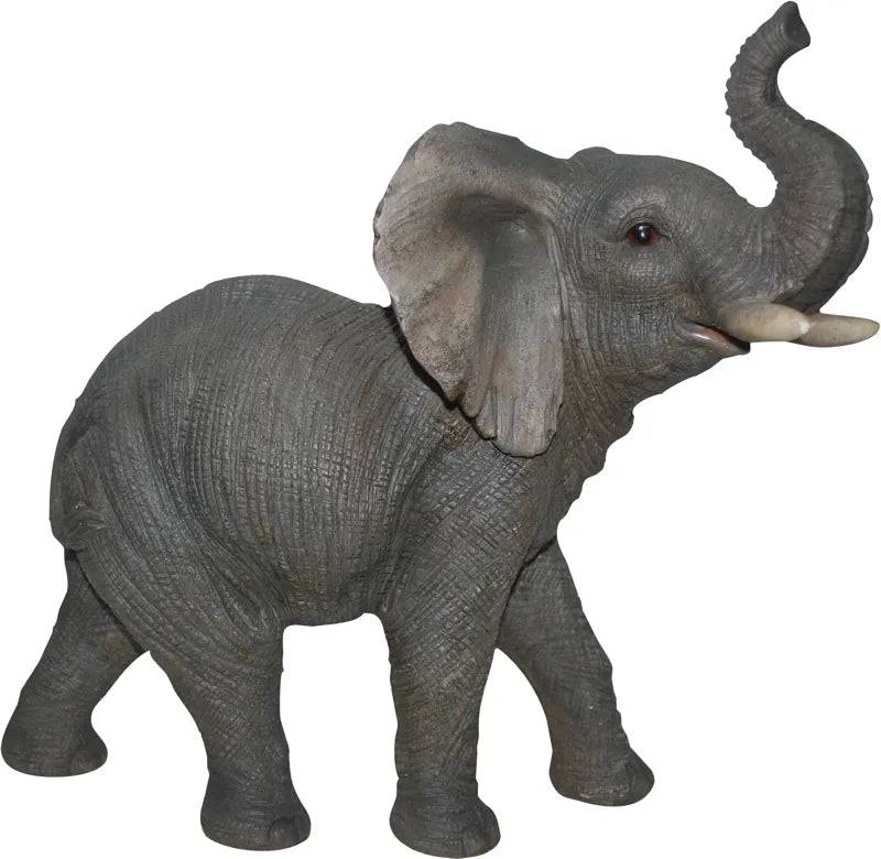 Elephant Real Life Resin Ornament by Vivid Arts