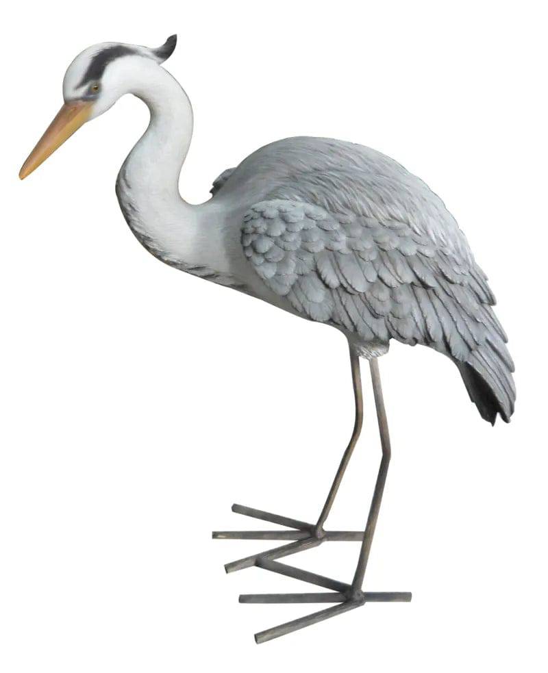 Heron Real Life Resin Ornament by Vivid Arts