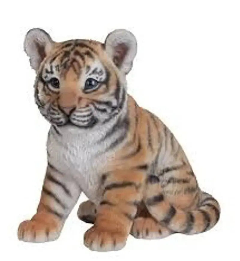 Real Life Tiger Cub Sitting by Vivid Arts Vivid Arts