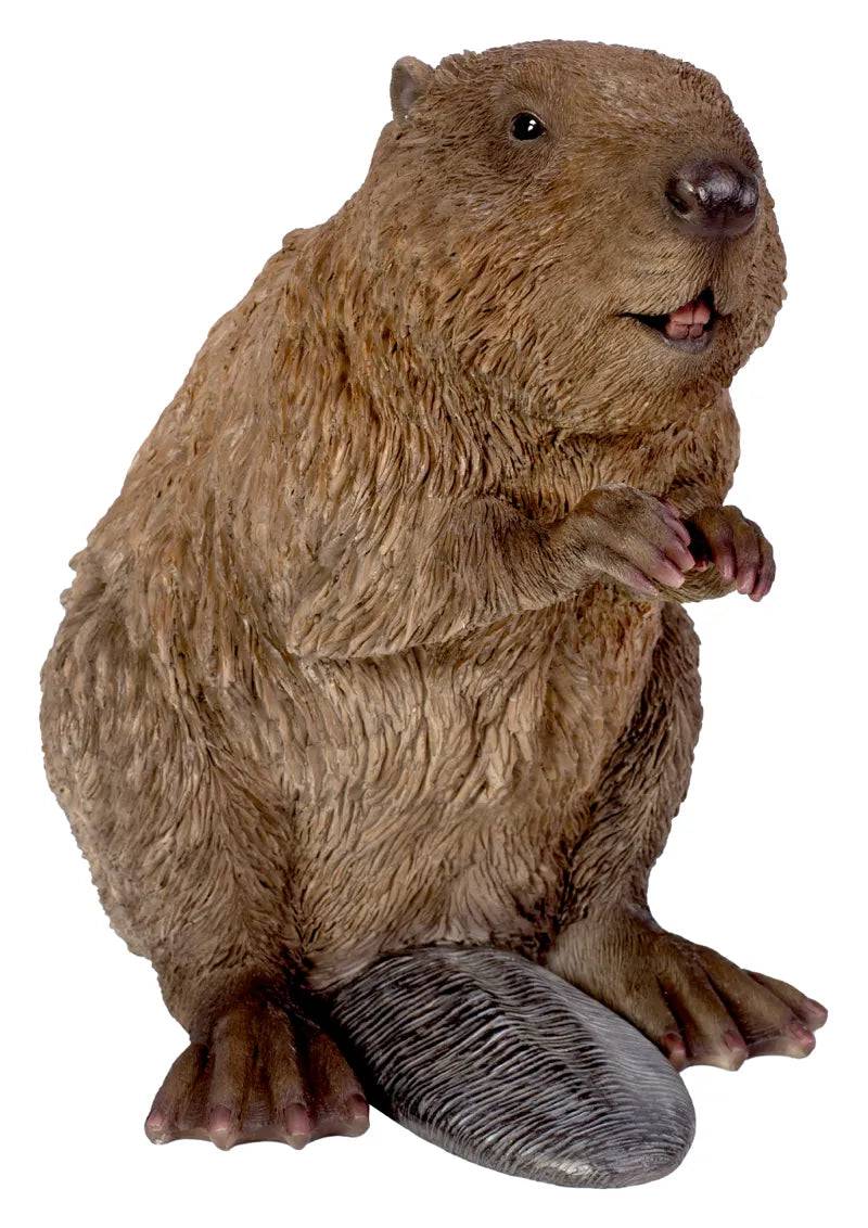 Real Life Woodland Beaver Ornament Size B by Vivid Arts
