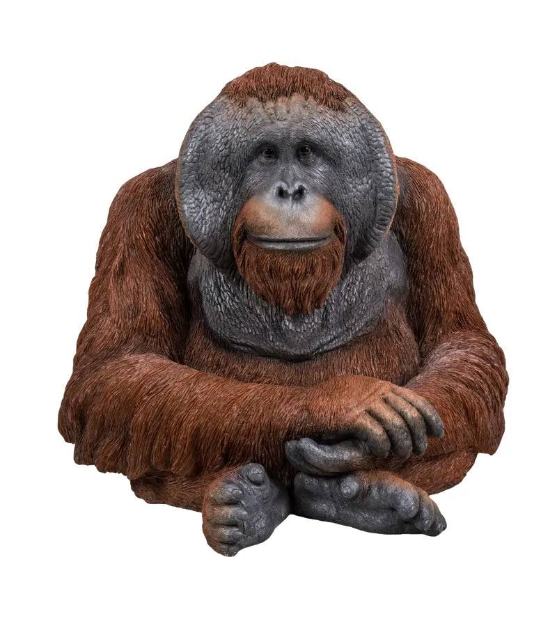 Orangutan Real Life Resin Ornament by Vivid Arts