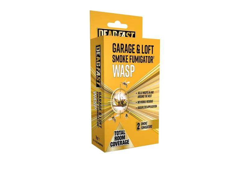 Deadfast Garage & Loft Fumigator Wasp UK Twin