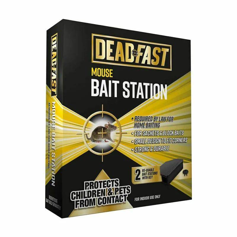 Deadfast Mouse Bait Station Only Twin Westland Horitculture