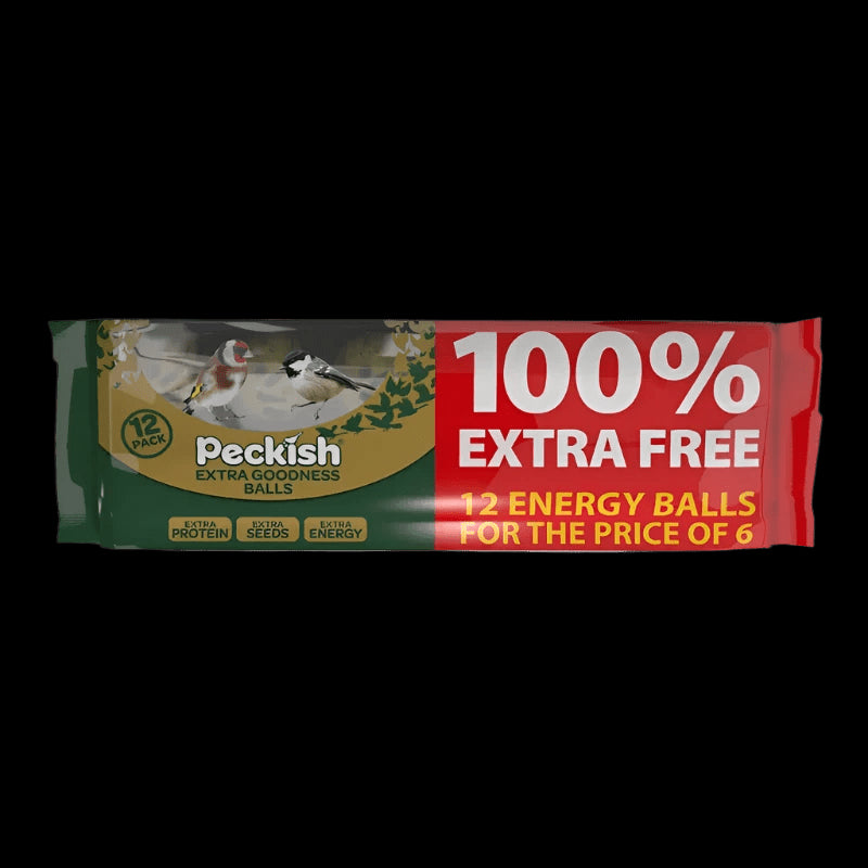 Peckish Extra Goodness Energy Balls 6 pack plus 6 Extra Free