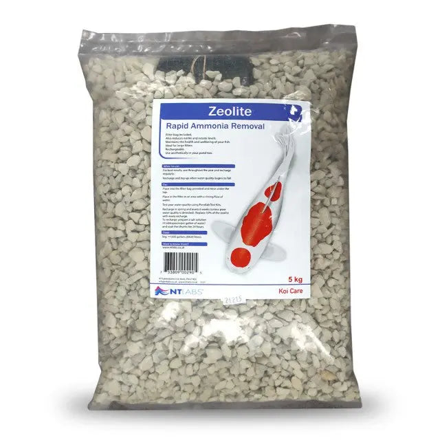 NT Labs Koi Care Zeolite with Bag 5kg Nt Labs