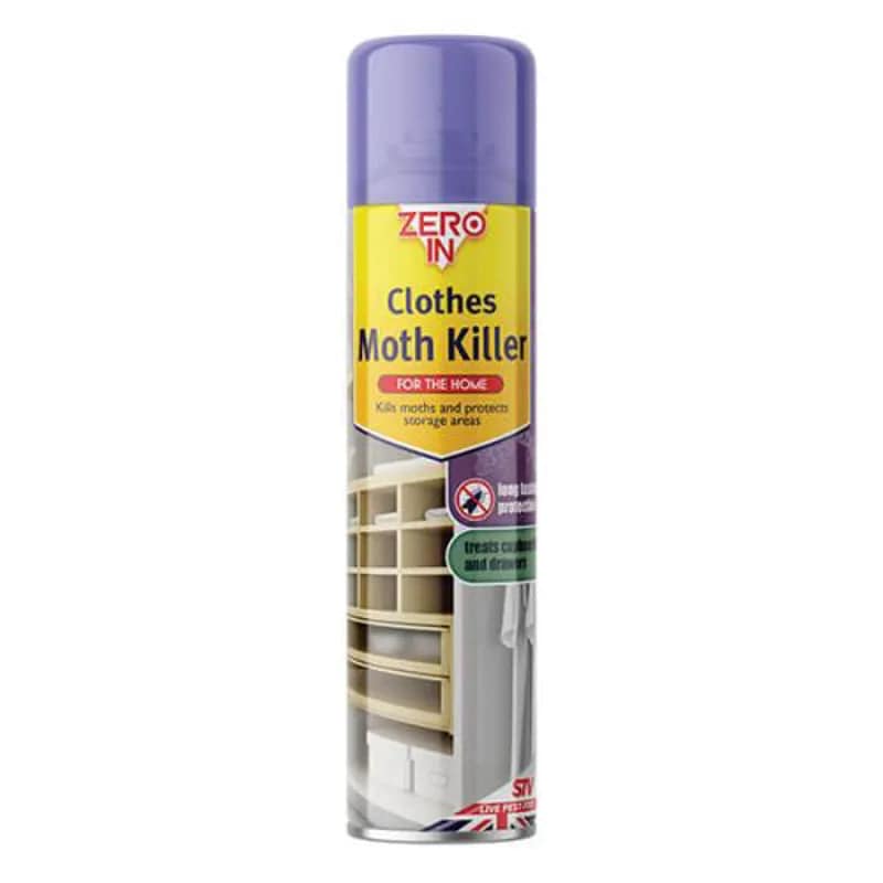 Clothes Moth Killer 2 - 300ml Aerosol ES0101 WBA FIK