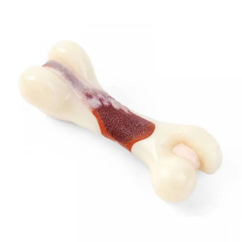 Beef Flavour Nylon TuffBone Dog Chew 17cm Zoon