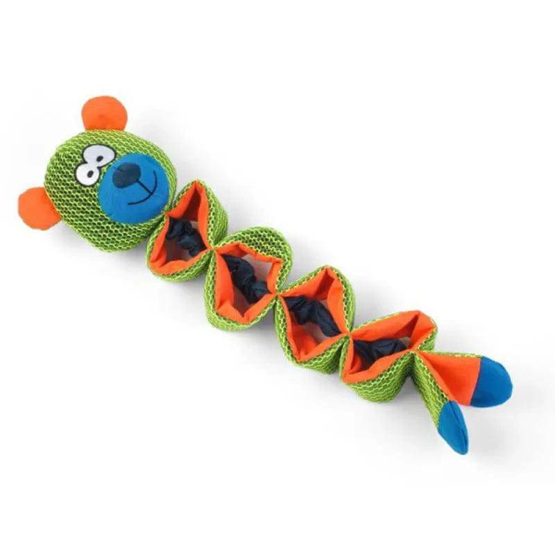Dura-Bear Tough Fabric Dog Toy Durable Squeaky Plush Zoon
