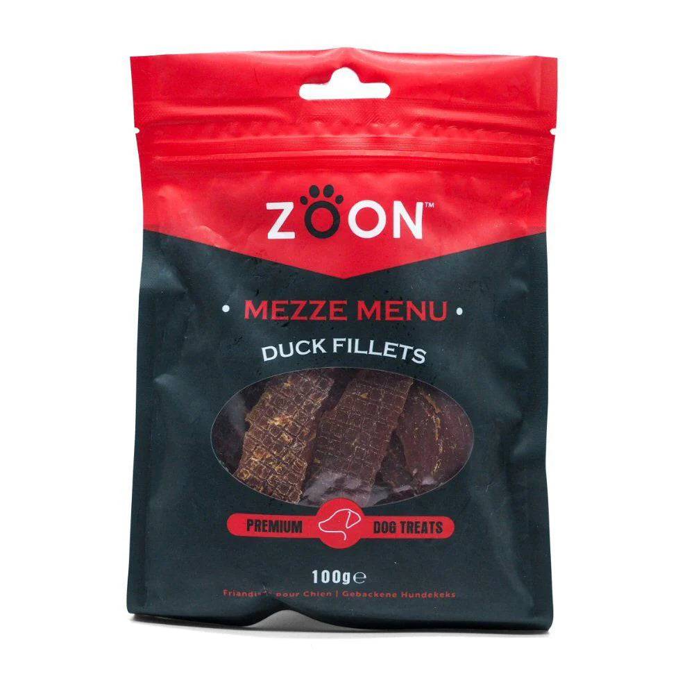 Mezze Menu Duck Fillets Dog Treats 100g