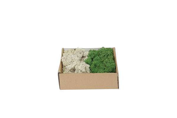 My Village Reindeer Moss Mix Dark Green-Natural 250G My Village