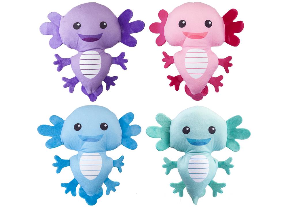 20cm Axolotl Plush Assorted Colours