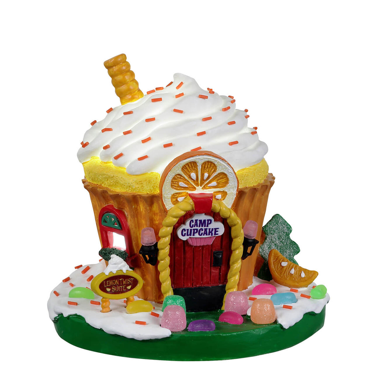 Sugar and Spice Lemon Twist Suite Lemax Christmas Village Table Accent