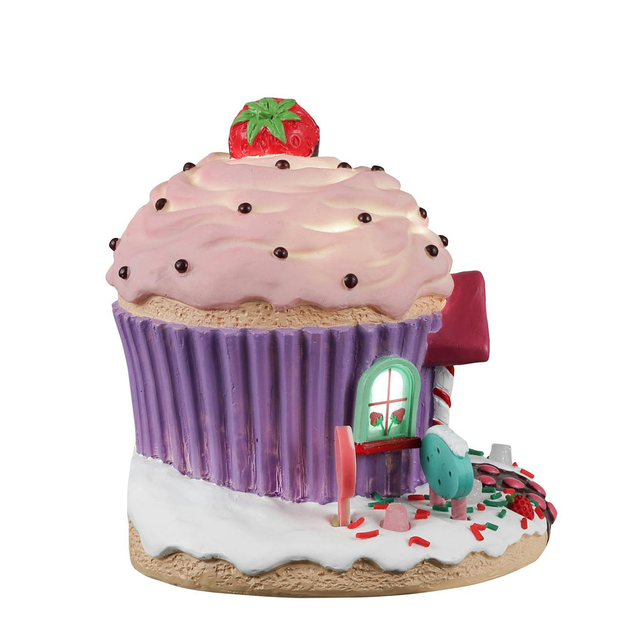 Strawberry Bungalow Sugar and Spice Village Table Accent