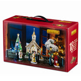 Small Town Church Set Incl. Adaptor 550 Ma (White) Lemax Christmas Village House Set