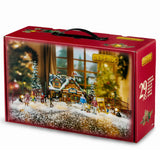 Apres-Ski Lodge Set, Incl. Adaptor 74254, 550 Ma (White) Lemax Christmas Village House Set Lemax Christmas Village