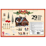 Apres-Ski Lodge Set, Incl. Adaptor 74254, 550 Ma (White) Lemax Christmas Village House Set Lemax Christmas Village