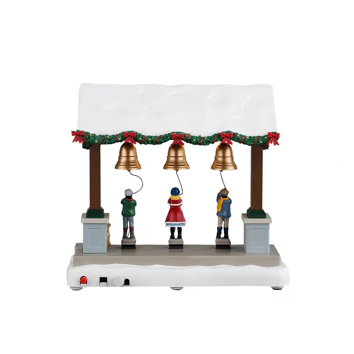 Christmas Bells Are Ringing, B/O (4.5V excl. Adaptor) Lemax Christmas Village Table Accent Lemax