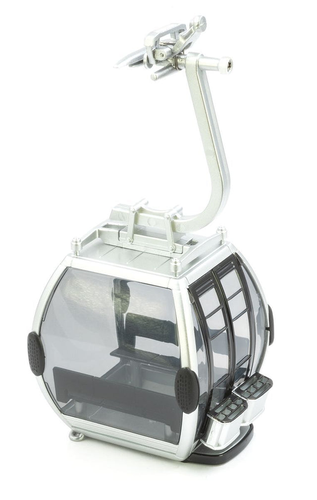 Cable Car Cabin Silver/Black by Jagerndorfer – 1:32 Scale, Openable Doors Jagerndorfer