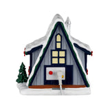 A-Frame Rental Home Lemax Christmas Village Table Accent Lemax