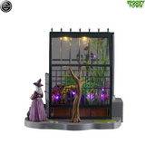 AGATHA'S GREENHOUSE, B/O (4.5V) Lemax Spooky Town