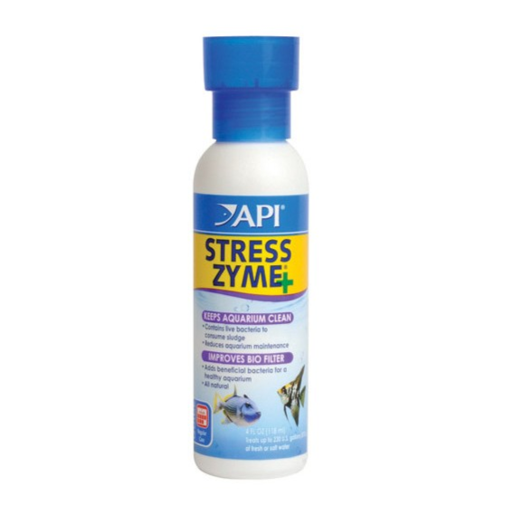 API Stress Zyme + 118ml With Live Bacteria