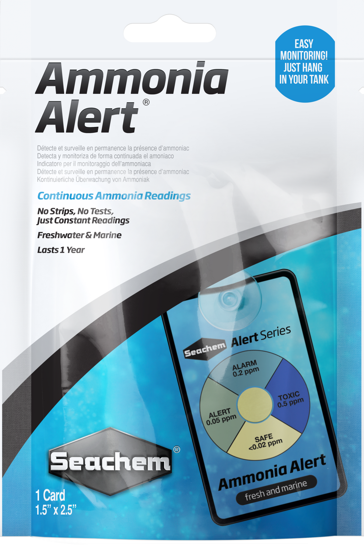 SEACHEM AMMONIA ALERT (1YEAR) ALF Ltd