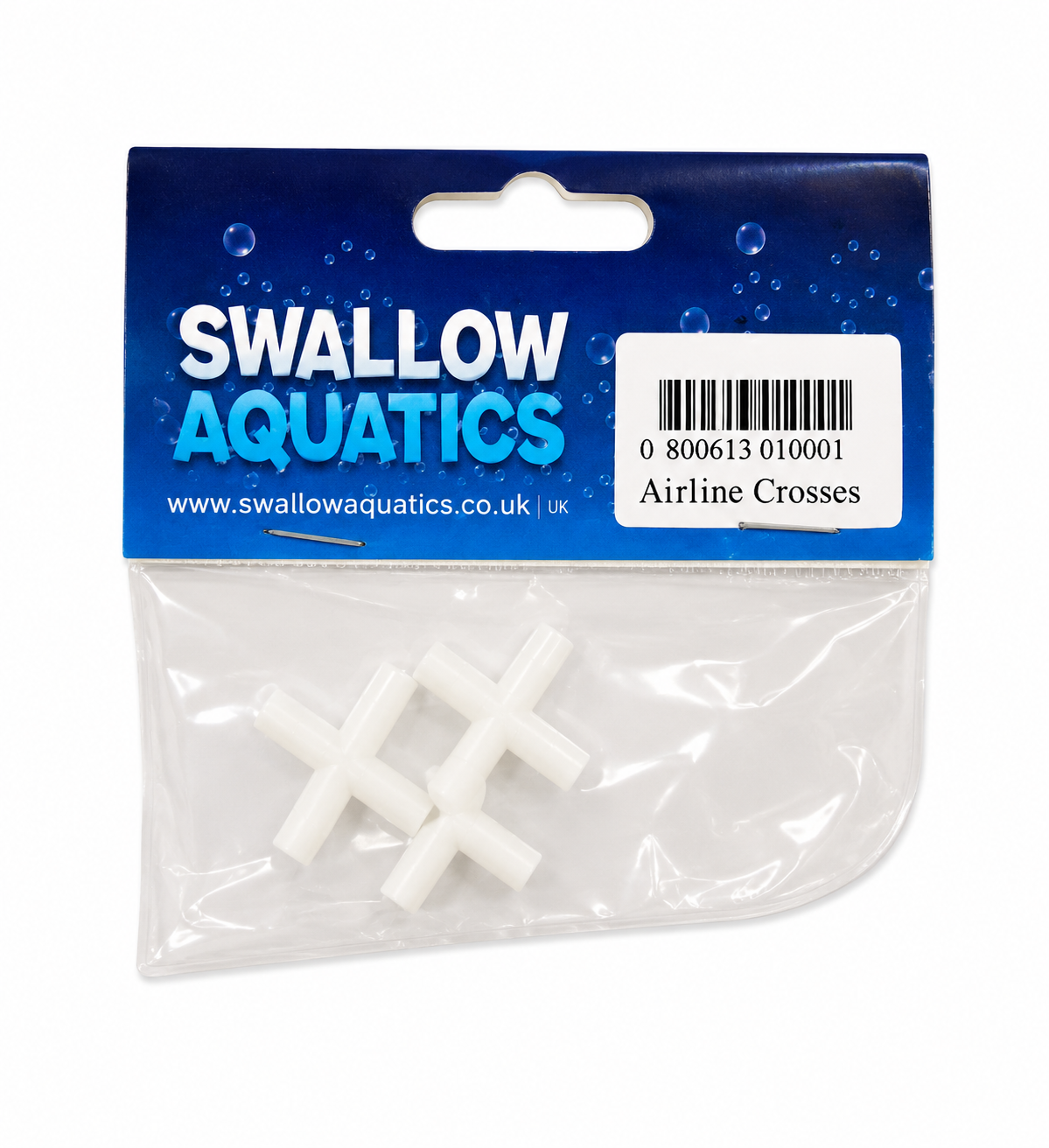 Aquarium Airline Cross Connectors (2 Pack) – Heavy-Duty 4-Way Air Line Splitter Anhui Hefei Hongjia Co Ltd