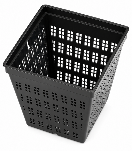 Aquatic Planting Basket with Fine Mesh (11cm x 11cm) - Heavy Duty Pond Pot Beaver Plants Ltd