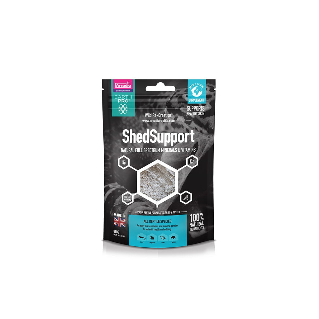 Arcadia EarthPro ShedSupport 30g Arcadia/Monkfield Nutrition