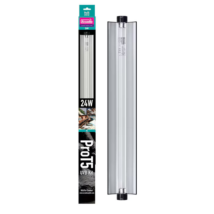 Arcadia Pro T5 UVB Kit Forest 6% UV-B 24 Watt Arcadia/Monkfield Nutrition