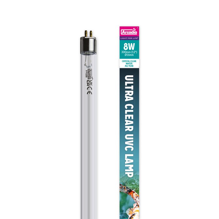 Arcadia Ultraclear UV Bulb 8W – 12" T5 Arcadia/Monkfield Nutrition