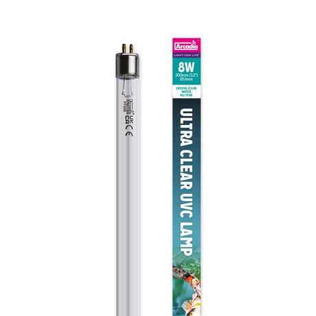 Arcadia Ultraclear UV Bulb 8W – 12" T5 Arcadia/Monkfield Nutrition