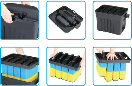 Bermuda Box Pond Filter 6000 – 9W UV Clarifier