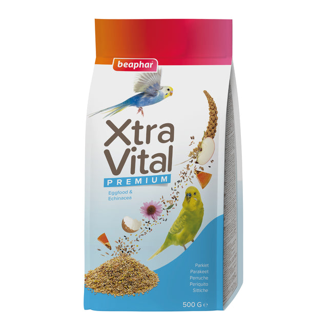 Beaphar XtraVital Parakeet Bird Food 500g Beaphar