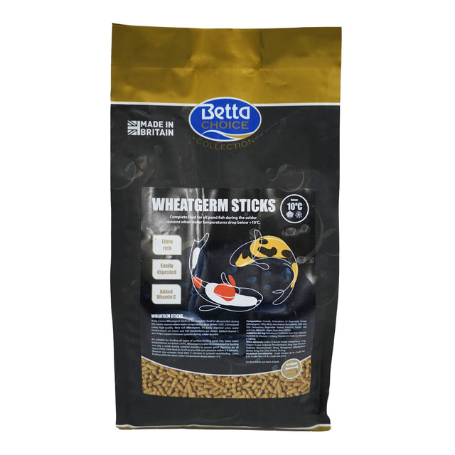 Betta Choice Pond Wheatgerm Sticks Pouch 1kg Betta