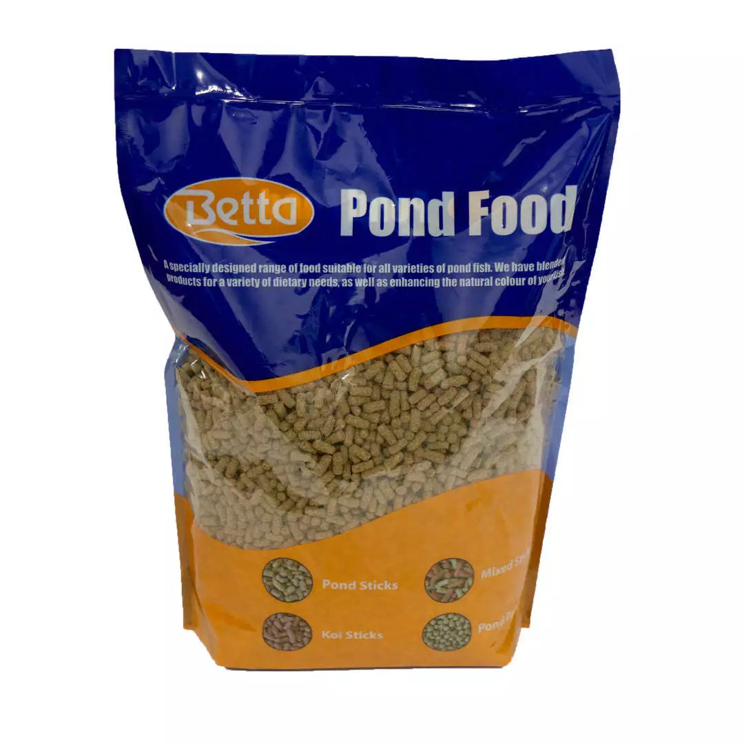 Betta Pond Wheatgerm Pellets Pouch 1kg