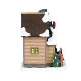 Bighorn Peak Mountain Sports Snow Gear Lemax Christmas Village Illuminated Building Lemax