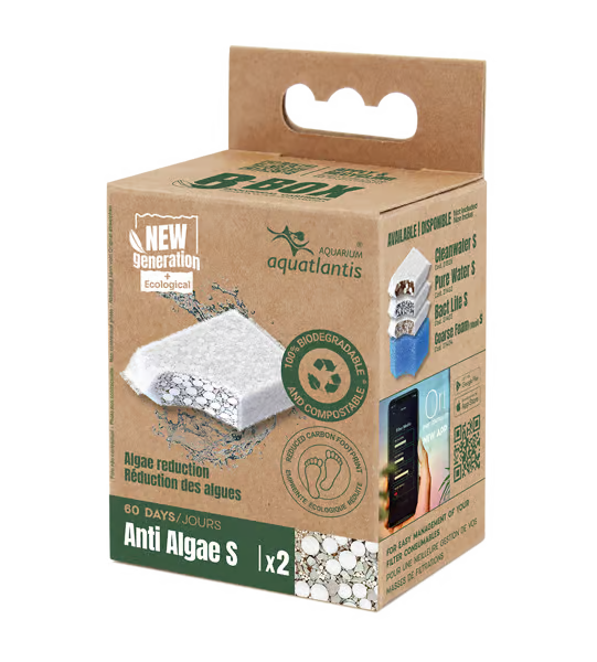 AQUATLANTIS BioBox Media - Anti Algae S - 2pcs Norwood Aquarium Ltd