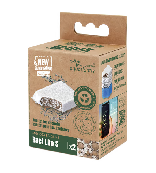 AQUATLANTIS BioBox Media - Bact Life Small - 2pcs Norwood Aquarium Ltd