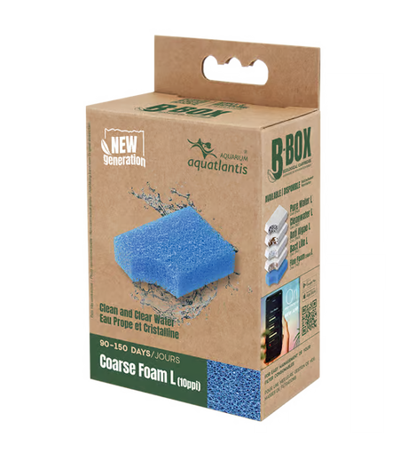 AQUATLANTIS BioBox Media - Coarse Foam L Norwood Aquarium Ltd