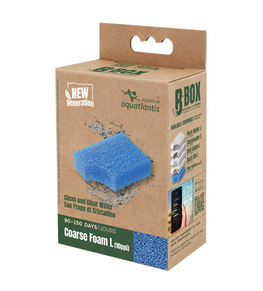 AQUATLANTIS BioBox Media - Coarse Foam L Norwood Aquarium Ltd