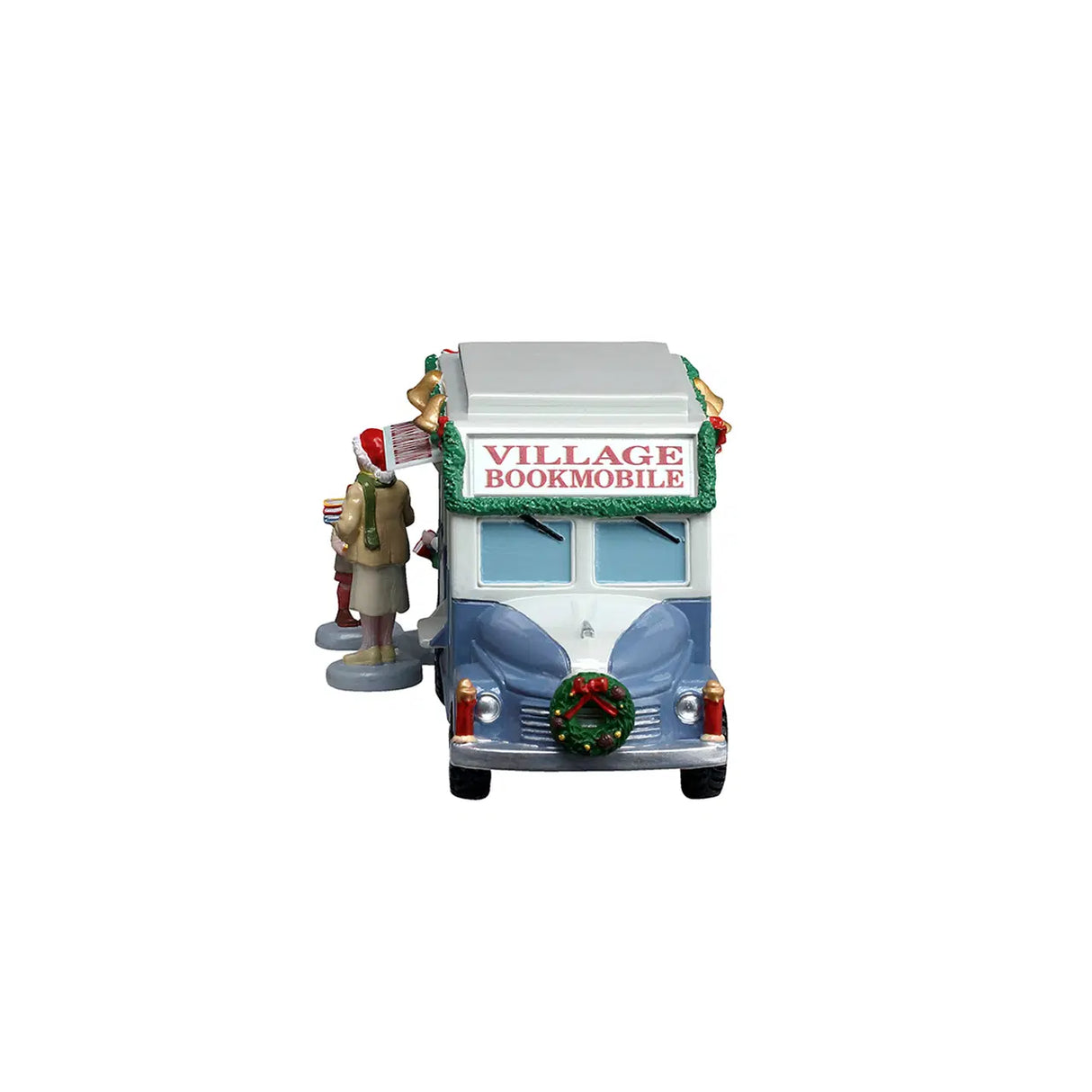 Bookmobile, Set of 4 Lemax Christmas Village Table Accent Lemax