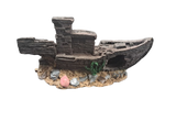 Broken Boat Aquarium Ornament