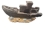 Broken Boat Aquarium Ornament