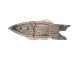 Broken Boat Aquarium Ornament